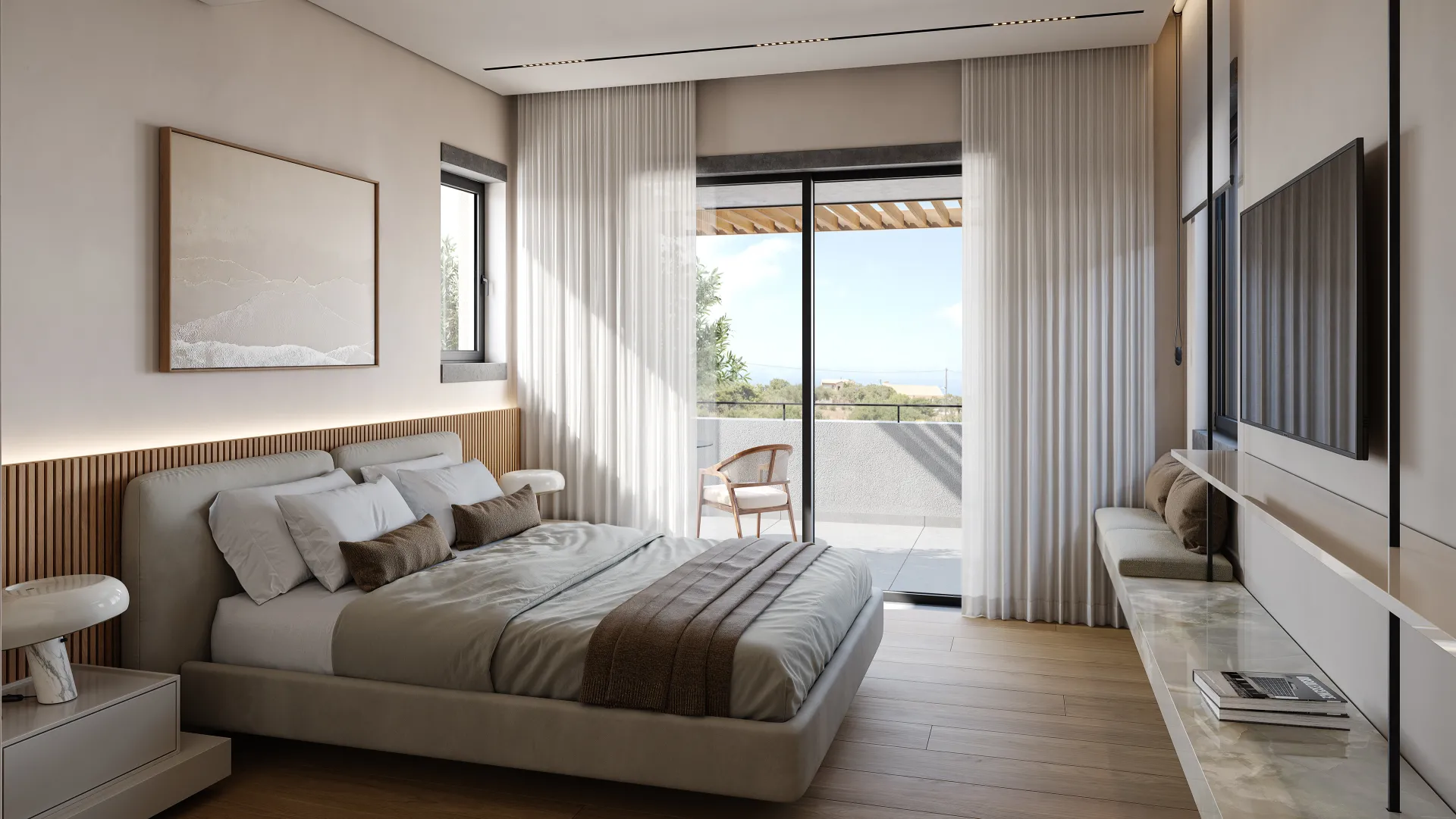 villa kefalonia bedroom 1